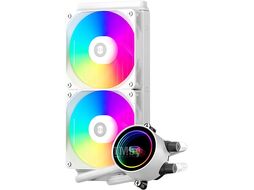 Система жидкостного охлаждения для процессора PCCooler DA240 ARGB WH белый (DA240-WHAWXX-GL)