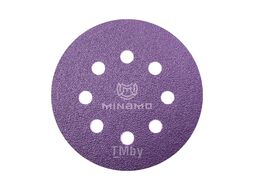 Круг шлифовальный на липучке 125мм Р80 Heavy Duty PF MINAMO 01-0080