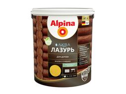 Лак акриловый Alpina Аквалазурь для дерева Сосна 2,5л/2,50кг