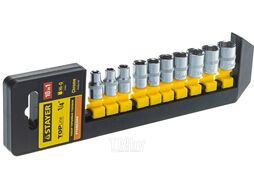 Набор торцевых головок Werker 1/4" 10 предметов 27758-H10