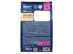 Сухой корм с инд, ягн и рисом для взр.соб.мел.п. Sensitive Adult Small, 1 кг Brit Premium 5092970