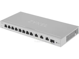 Мультигигабитный коммутатор Smart L2 XGS1250-12, 8xGE, 3x1/2,5/5/10G, 1xSFP+, кнопка LED ECO Mode, настольный ZyXEL XGS1250-12-ZZ0102F