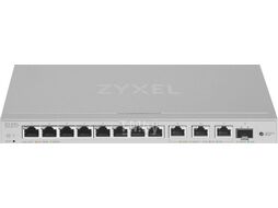 Мультигигабитный коммутатор Smart L2 XGS1250-12, 8xGE, 3x1/2,5/5/10G, 1xSFP+, кнопка LED ECO Mode, настольный ZyXEL XGS1250-12-ZZ0102F