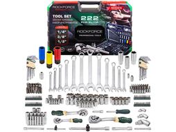 Набор инструментов 222пр. 1/4", 3/8", 1/2" (6гр.,12гр.) RockFORCE RF-42222-5