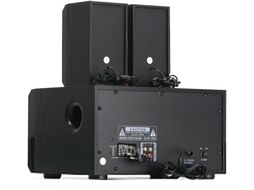 Колонки CMBS-620 Crown 2.1 (МДФ, Bluetooth, 32W+15W*2 (RMS)=62W; пульт, воспроизведение с USB, SD)