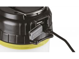 Фонарь аккум. черн/зел, USB2.0, Micro USB, Powerbank, 5Вт, 4,4 А-ч, пластик, кор. LED5124 Camelion 14671