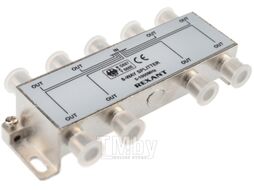 Делитель ТВ х 8 под F разъём 5-1000 МГц REXANT 05-6005