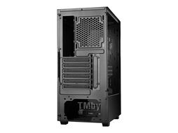 Корпус RX120 GINZZU ATX, 2*USB2 + 1*USB3, сетка на передней панели, стекло, пылевые фильтры, бп снизу, черный