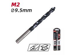 Сверло по металлу Deli RS EDH-MHZ095-E4 9.5 мм, DIN 338, HSS-TiN