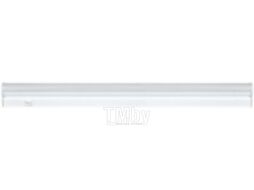 LED светильник c выкл на корпусе, пластик, 220В, 12W, с сетевым проводом, 6000K LWL-2016-04 Ultraflash 13947