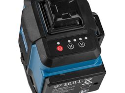 Нивелир лазерный BULL LL 3404 в кор. (проекция: 4 плоскости 360, до 60 м, +/- 0.3 мм/м, резьба 1/4", зеленый луч)