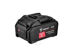 Аккумулятор M-UNV8.0 EXTRA, Li-ion, 20В, 8.0А*ч, с повышенной токоотдачей Deko 081-1101