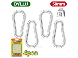 Карабины 50 мм DYLLU DTQL2K02 (4 шт)