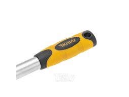 Ключ телескопический трещоточный 1/4, 162-210мм, CrV, двухкомпонентная рукоятка Kranz KR-12-8413