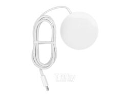Беспроводное зарядное устройство Fast charge, Qi 15Вт, серебро REXANT 18-7079
