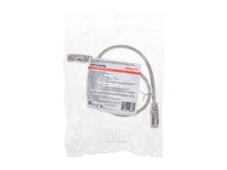 Патч-корд F/UTP, CAT 5e, RJ45-RJ45, 26AWG, LSZH, серый, 0,5м REXANT 02-0110-05