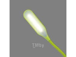 Светильник настольный Click 4Вт, LED, 4000К, диммируемый 3 ступени, заряжаемый, на прищепке, зеленый REXANT 609-036
