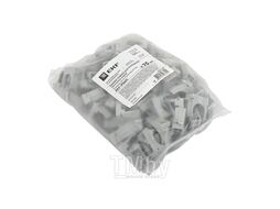 Крепеж-клипса для монтаж. пист. d25 мм (100 шт) серая EKF-Plast derjp-z-25