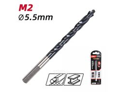 Сверло по металлу Deli RS EDH-MHZ055-E4 5.5 мм, DIN 338, HSS-TiN