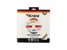 Диск алмазный отрезной Turbo 230x22.2 мм Kranz KR-90-0125