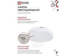 Лампа светодиодная LED-GX70-VC 20Вт 230В 4000К 1620Лм INhome 4690612021515