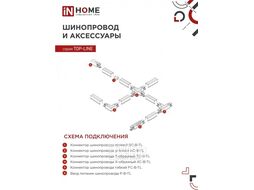 Светильник трековый светодиодный TR-08-TL 35Вт 6000К 3500Лм IP40 36 градусов белый серии TOP-LINE INhome 4690612047508