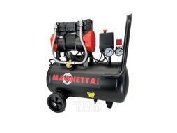 Компрессор воздушный безмасляный Magnetta BW1100-24 2200 Вт, 24 л, 185 л/мин, 8 бар