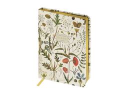 Ежедневник А5+ 145*205 мм, недатир. "FLORA.Луговые травы" 240 стр, тв.обл, золотой срез Bruno Visconti 3-744/01