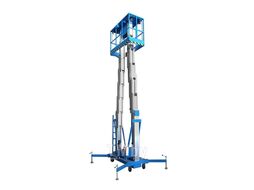 Подъемник телескопический, двухместный, высота подъема 8м, 220 В SKYER GTWY8-200 AC