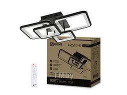 Светильник светодиодный ELEGANT ARISTO-B 90Вт 230В 3000-6500K 7000Лм 535х370х151мм пульт ДУ черный INhome 4690612047294