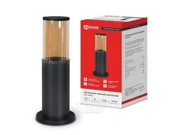 Светильник уличный напольный ТБУ AMBER-SP300-1xA60-BL алюминиевый 300мм черный IP54 INhome 4690612059211