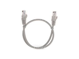 Патч-корд U/UTP, CAT 5e, RJ45-RJ45, 26AWG, LSZH, серый, 0,5м REXANT 02-0100-05