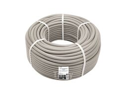 Труба гофрированная из ПВХ, с зондом, d20мм (бухта 50 м/уп) REXANT 28-0201-50