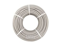 Труба гофрированная из ПВХ, с зондом, d20мм (бухта 50 м/уп) REXANT 28-0201-50