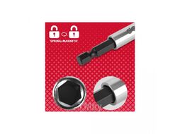 Держатель бит (насадок) магнитный Deli YS EDL106002 60мм, 1/4"