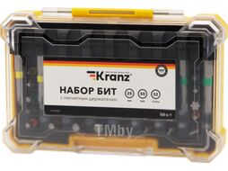 Набор бит с магнитным держателем 25-50 мм, 49 шт. (50 шт./уп.) Kranz KR-92-0462