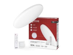 Светильник светодиодный NEO SIMPLE-95RC-WH 95Вт 230В 3000-6500K 7600Лм 460x67мм с пультом ДУ белый INhome 4690612060897