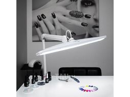 Лампа настольная бестеневая, струбцина, «ECO light», 84 SMD LED, сенсорный диммер, белая REXANT 31-0401