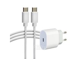 Сетевое зарядное устройство USB-C, 20Вт в комплекте с кабелем USB-C – USB-C REXANT 16-0233-4