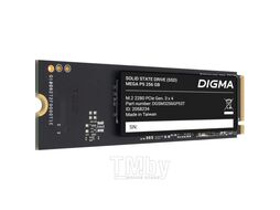 SSD-накопитель 256Gb Digma Mega P5 DGSM3256GP53T, (2900/1200), NVMe M.2