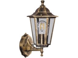 Светильник садово-парковый, 100W 230V E27 черное золото, 6201/PL6201 Feron 11135