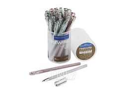 Ручка шариковая "FirstWrite.Morandi diamond", 0.5мм, синяя, корпус ассорти Bruno Visconti 20-0438