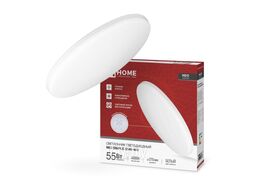 Светильник светодиодный NEO SIMPLE-5540-WH 55Вт 230В 4000K 4400Лм 375x59мм белый INhome 4690612060811