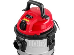 Пылесос строительный VC 2515-1 WS 1400 Вт, 25 л, провод 4 м, шланг 3 м (c доп. розеткой, 35 мм диаметр шланга) WORTEX 1334992