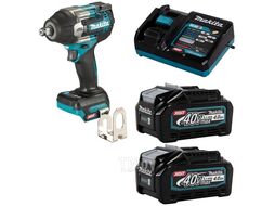 Гайковерт аккумуляторный (40V / 2*4,0Ah+DC40RA / 760Nm_1/2" / Кейс MakPac 3) Makita TW007GM201