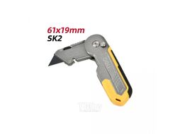 Нож строительный Deli YS EDL007Z 19 мм, складной, трапеция