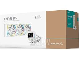 Система жидкостного охлаждения для процессора Deepcool LM360 WH (R-LM360-WHDMMC-1)