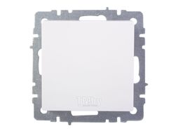 Выключатель 1-клавишный 10А в сборе ВСР10-1-0-БрБ белый BRITE IEK BR-V10-0-10-K01-F