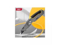 Нож строительный Deli YS EDL006Z 19 мм, складной, трапеция