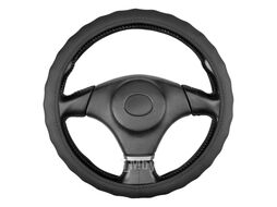 Оплетка кожаная с перфорацией 2XL (45-47 см) Base Gorilla-3 Черная Skyway S01102557